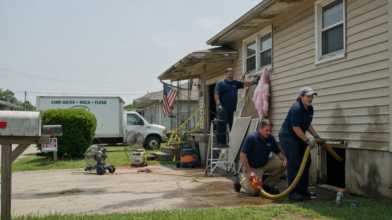 Water Damage Repair in Glenfield, ND near me